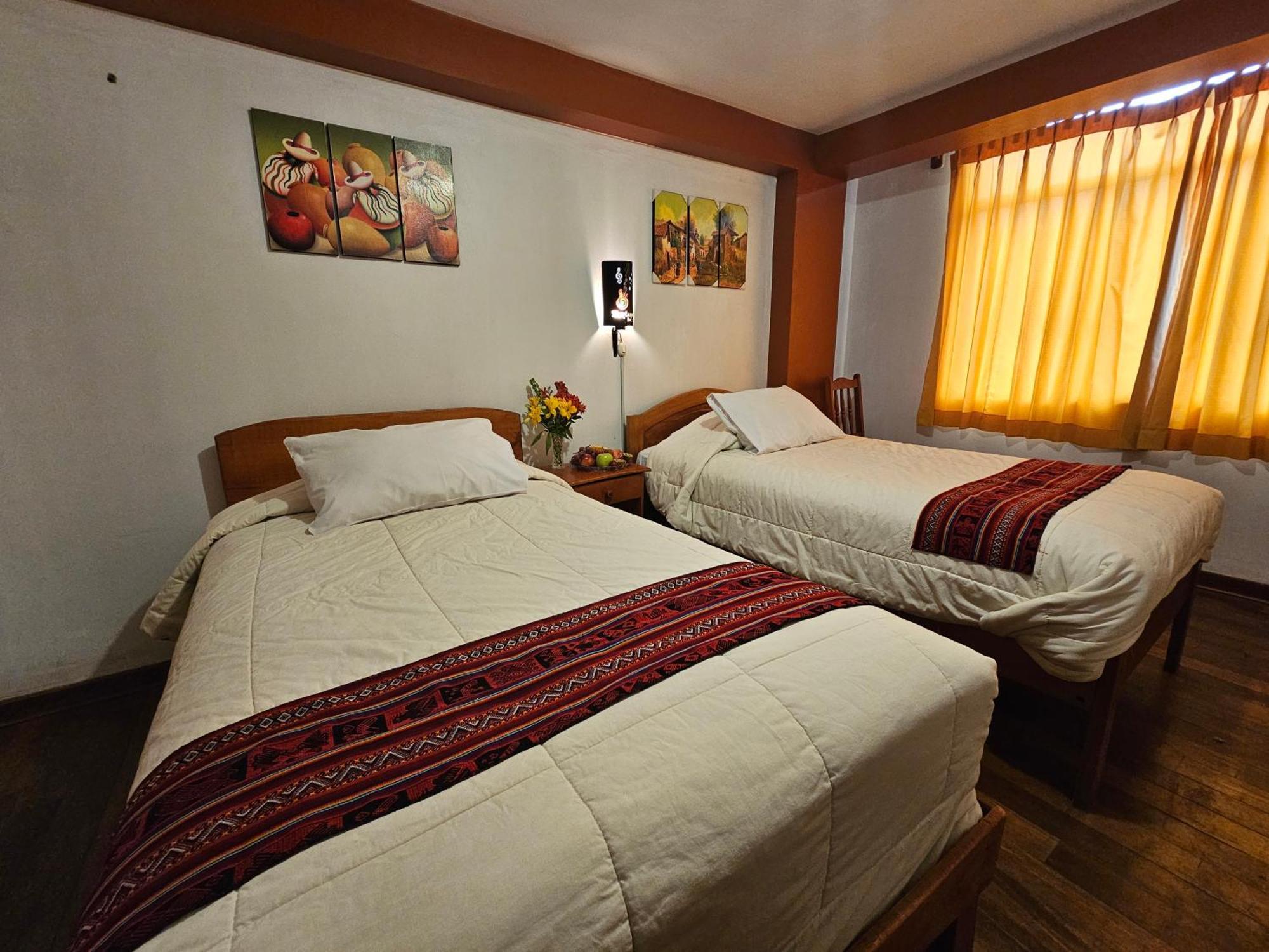 Hostal Con Vista A La Ciudad Santa Ana クスコ エクステリア 写真