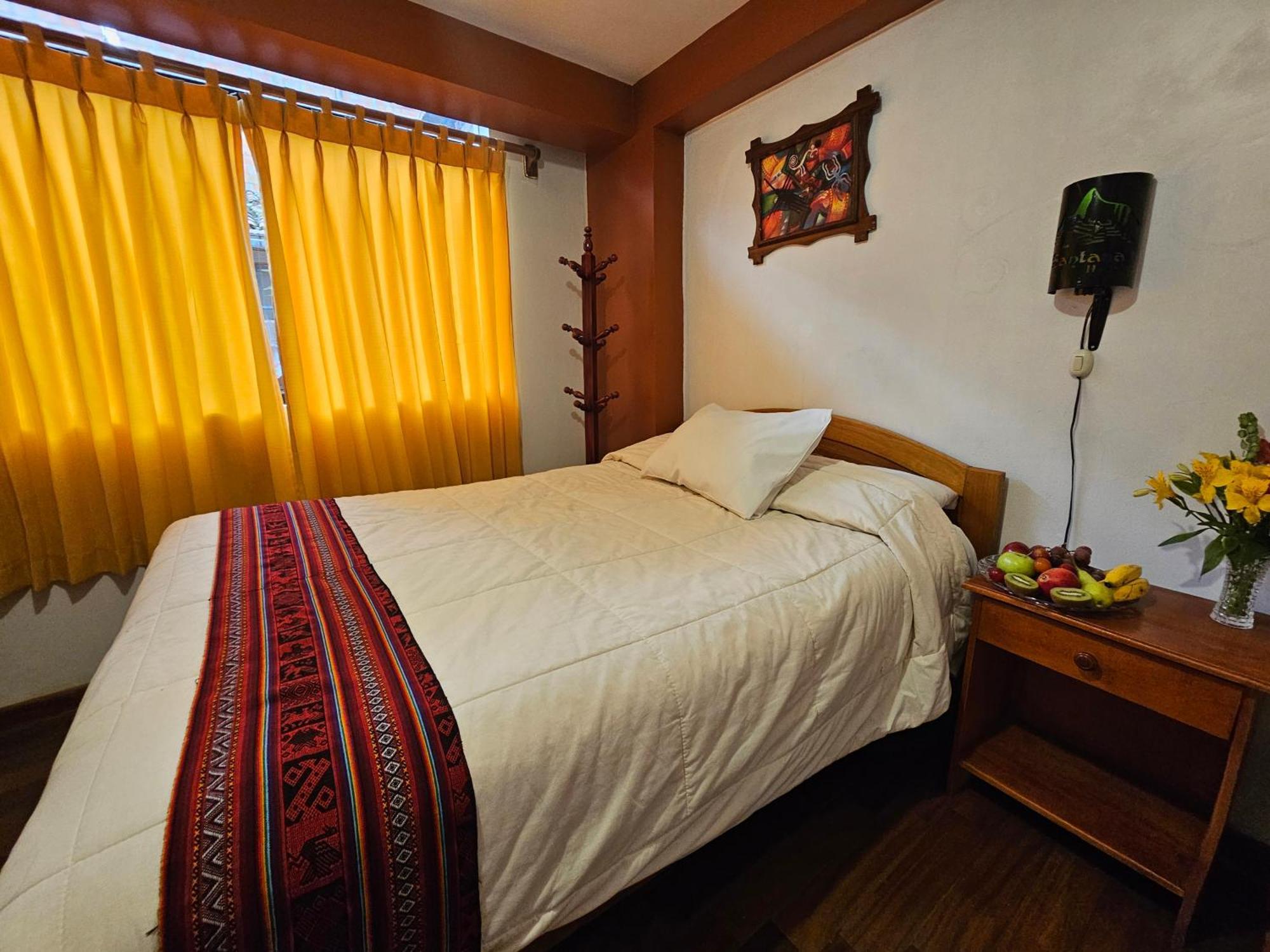 Hostal Con Vista A La Ciudad Santa Ana クスコ エクステリア 写真