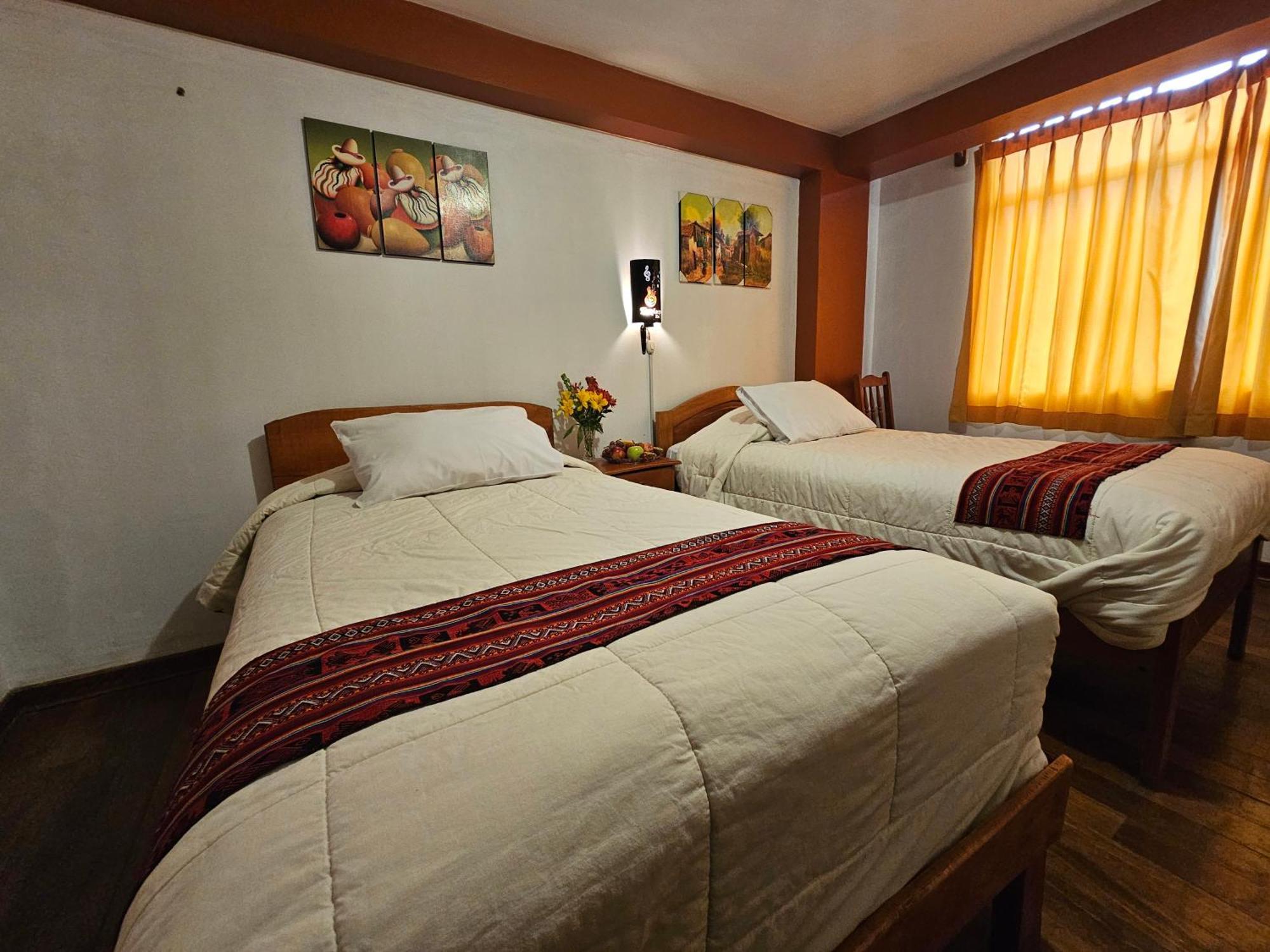 Hostal Con Vista A La Ciudad Santa Ana クスコ エクステリア 写真