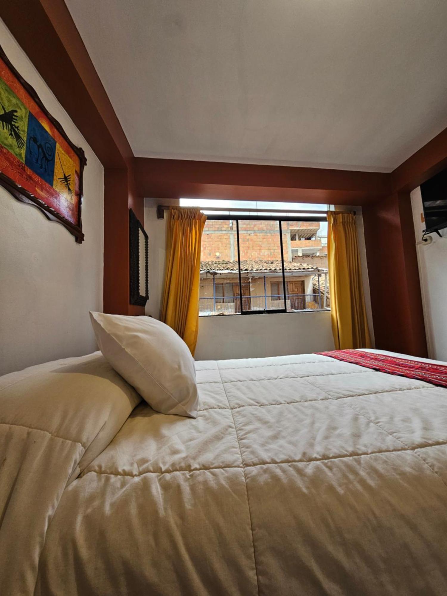 Hostal Con Vista A La Ciudad Santa Ana クスコ エクステリア 写真
