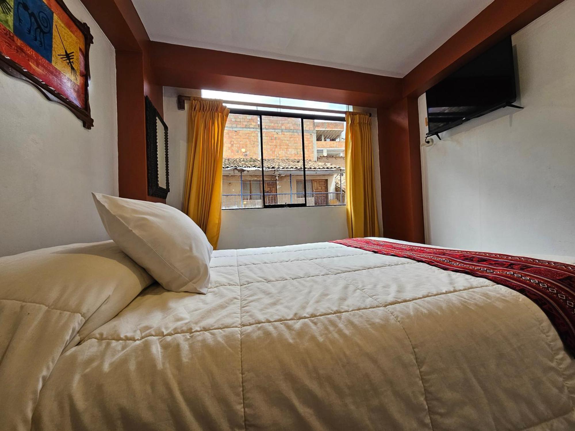 Hostal Con Vista A La Ciudad Santa Ana クスコ エクステリア 写真