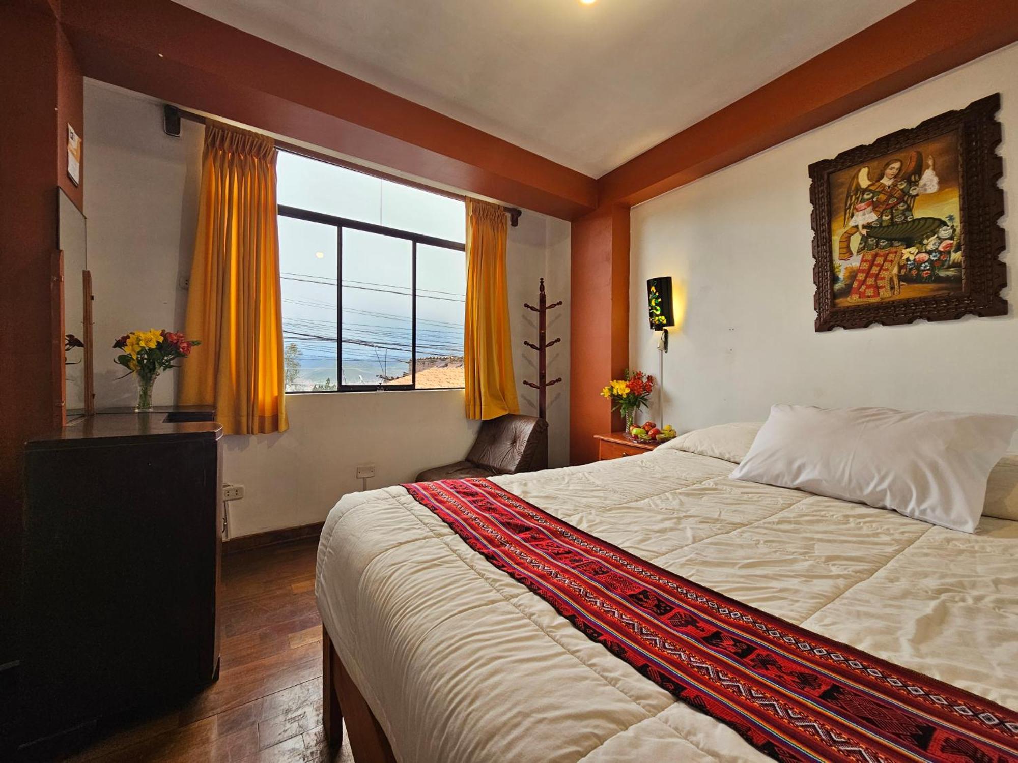 Hostal Con Vista A La Ciudad Santa Ana クスコ エクステリア 写真