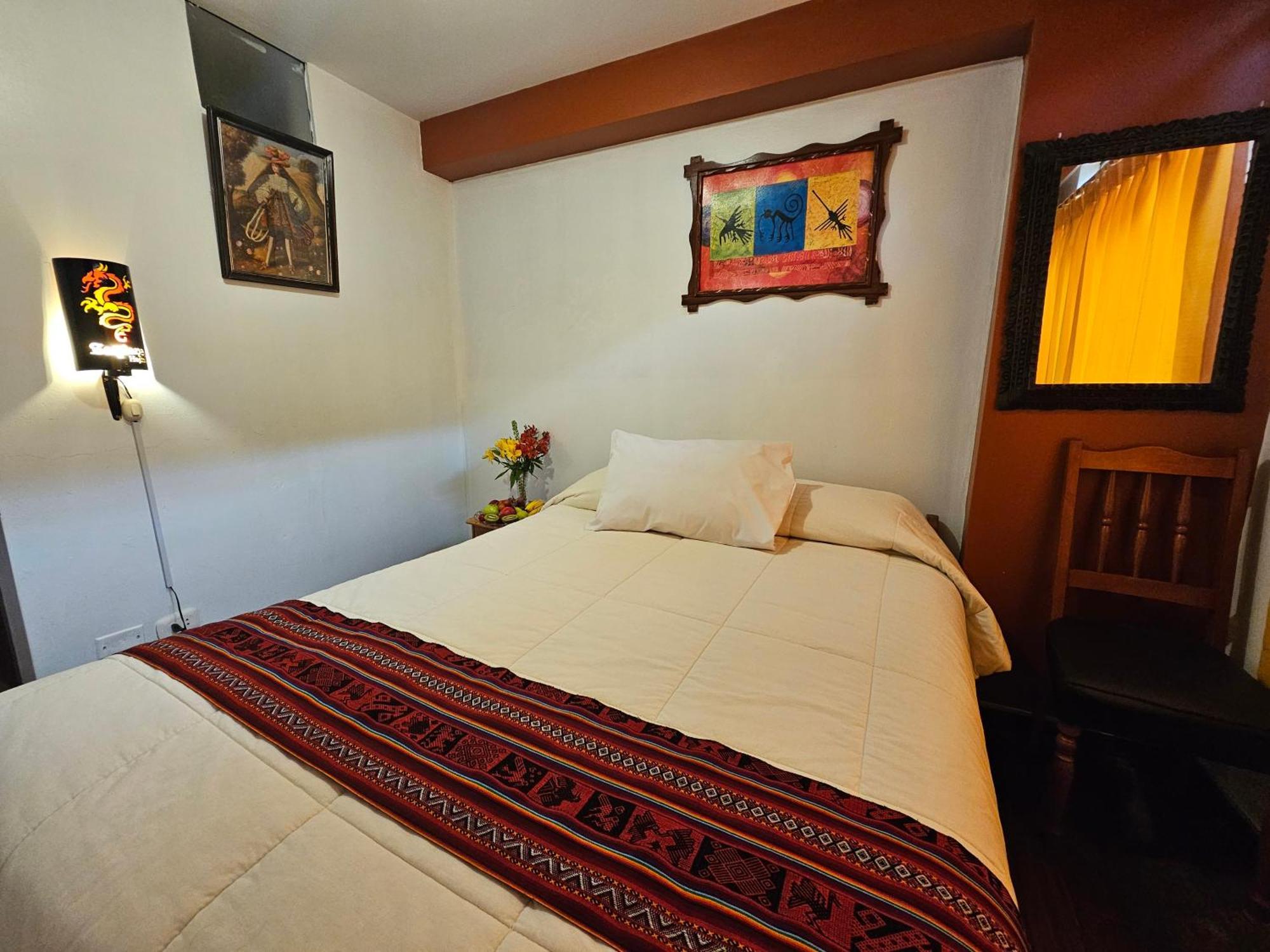 Hostal Con Vista A La Ciudad Santa Ana クスコ エクステリア 写真