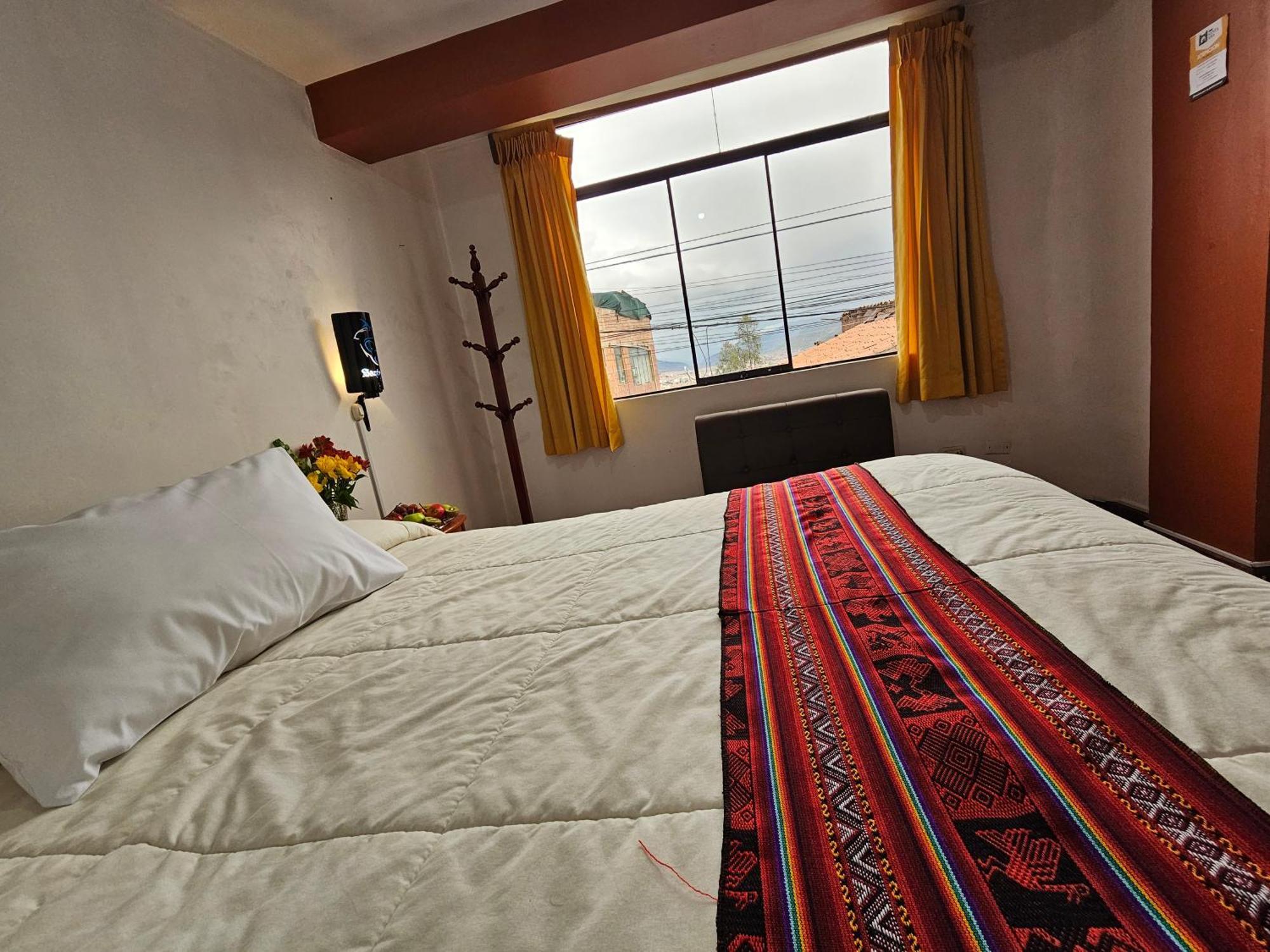 Hostal Con Vista A La Ciudad Santa Ana クスコ エクステリア 写真