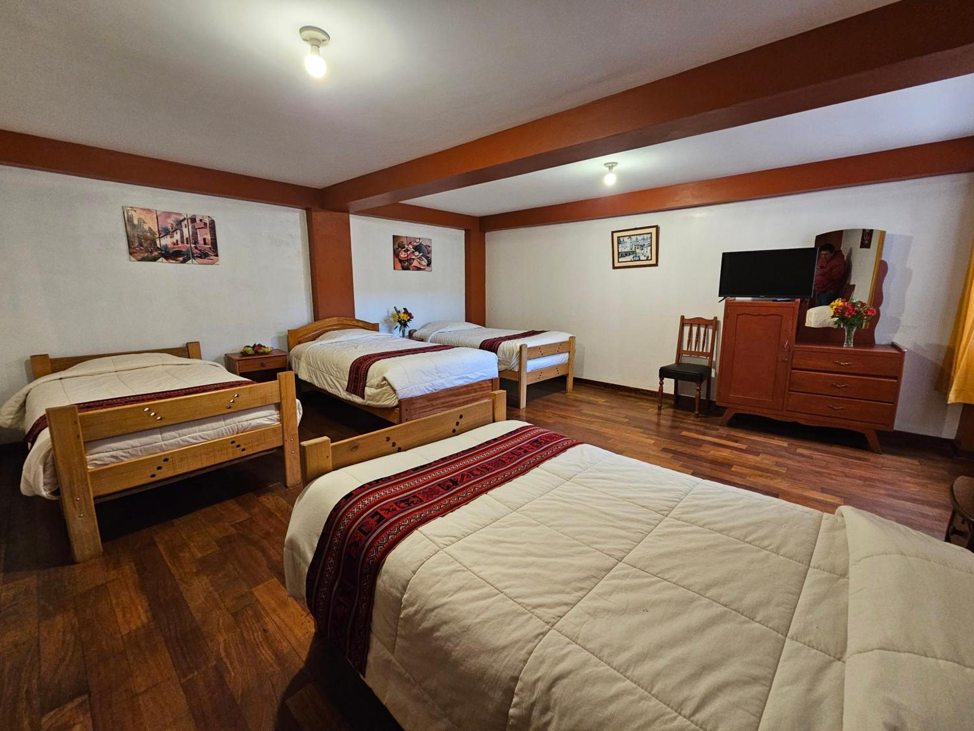 Hostal Con Vista A La Ciudad Santa Ana クスコ エクステリア 写真