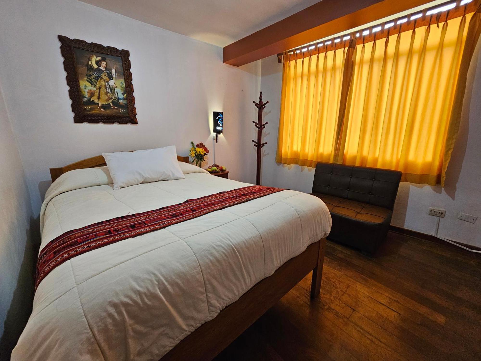 Hostal Con Vista A La Ciudad Santa Ana クスコ エクステリア 写真