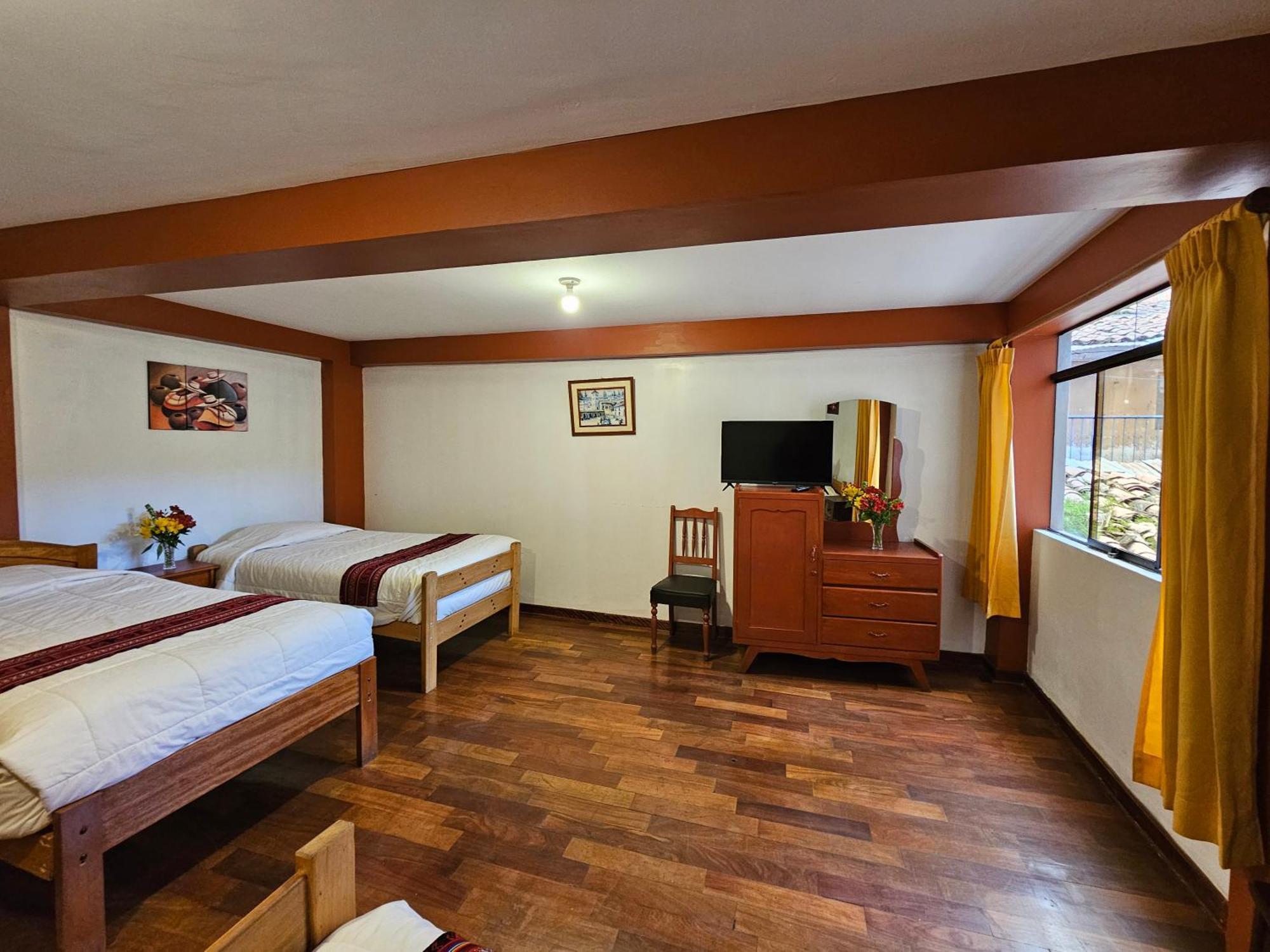 Hostal Con Vista A La Ciudad Santa Ana クスコ エクステリア 写真