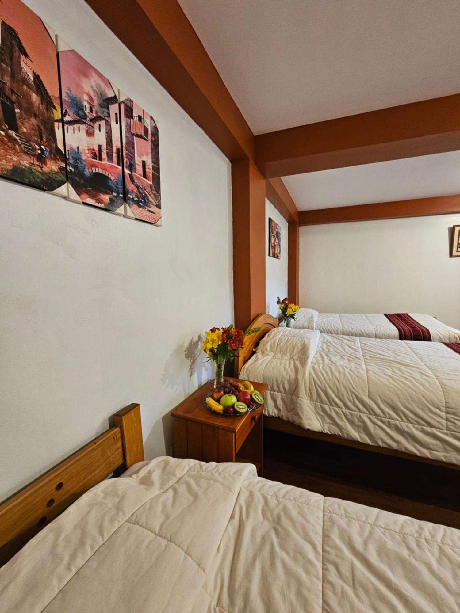 Hostal Con Vista A La Ciudad Santa Ana クスコ エクステリア 写真