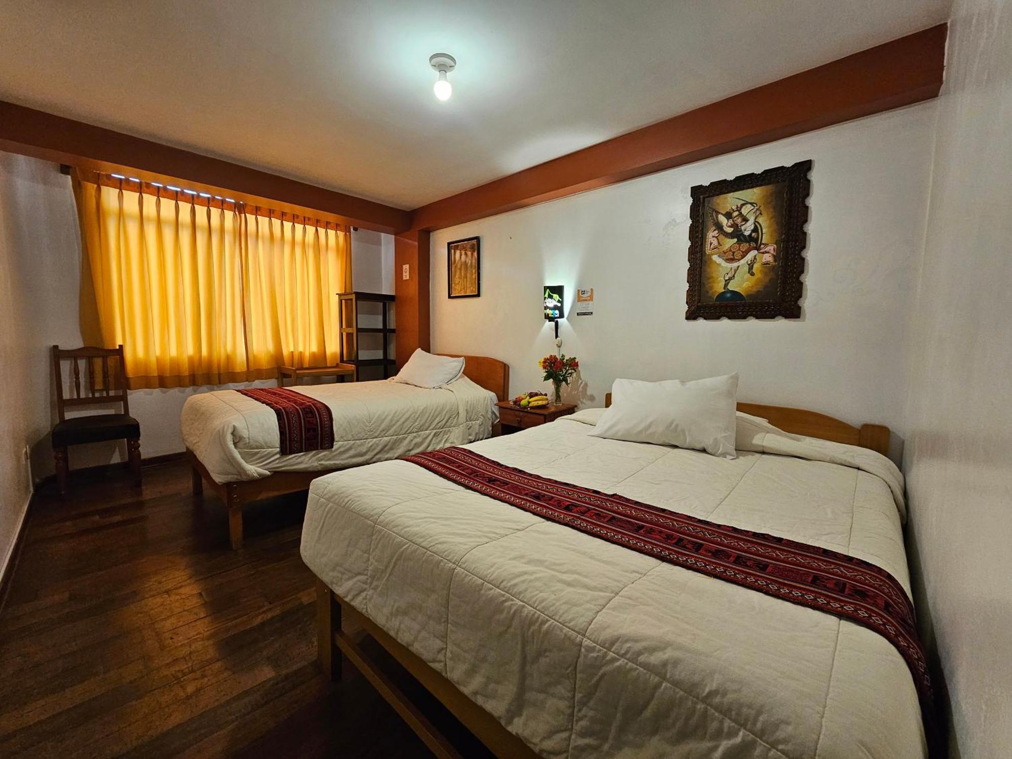 Hostal Con Vista A La Ciudad Santa Ana クスコ エクステリア 写真